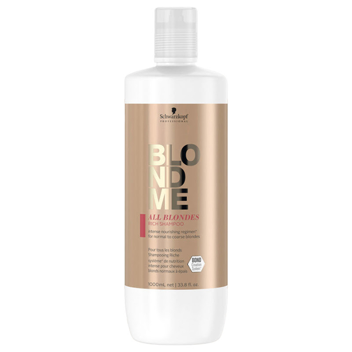 SCHWARZKOPF - Blond Me All Blonds Rich Shampoo - 1000ml - 4067971081700