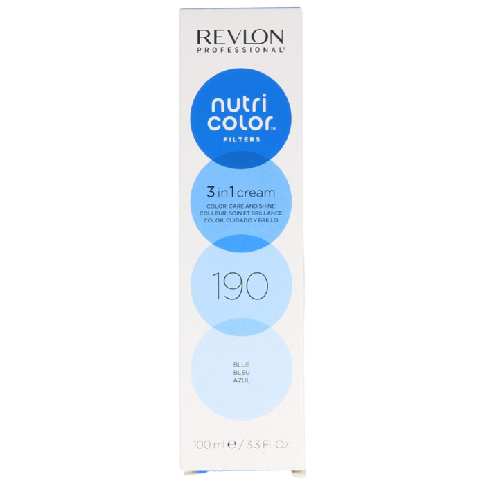 REVLON PROFESSIONAL - Nutri Color Filters 3IN1 Cream - 190 Blue 100ml - 8007376047037