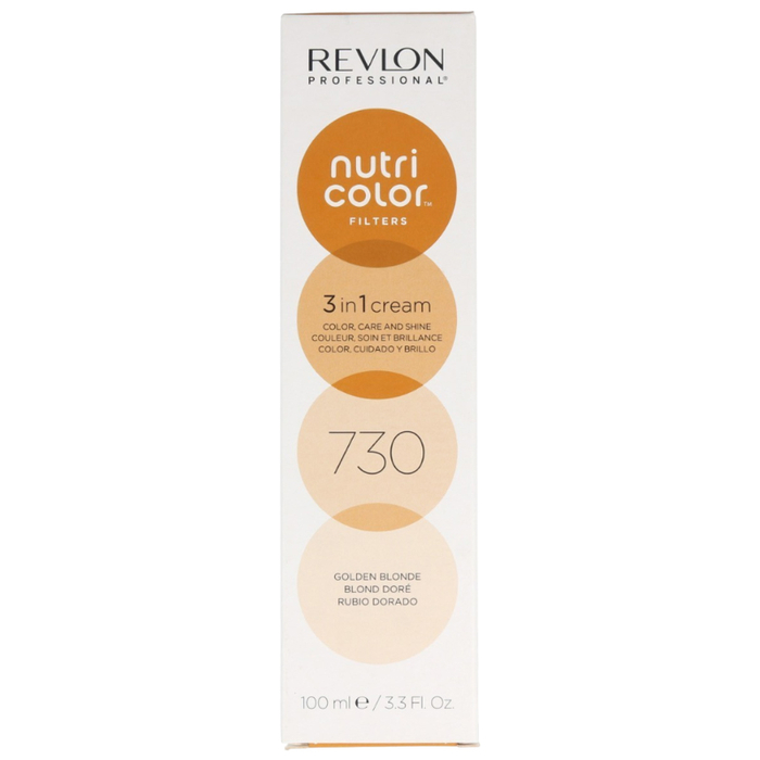 REVLON PROFESSIONAL - Nutri Color Filters 3IN1 Cream-730 Golden 100ml - 8007376047211