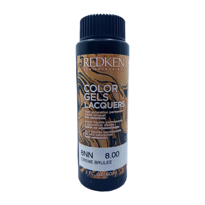 REDKEN - Color Gel Lacquers - 8NN - Crème Brulee -3x60ml - 3474637133009