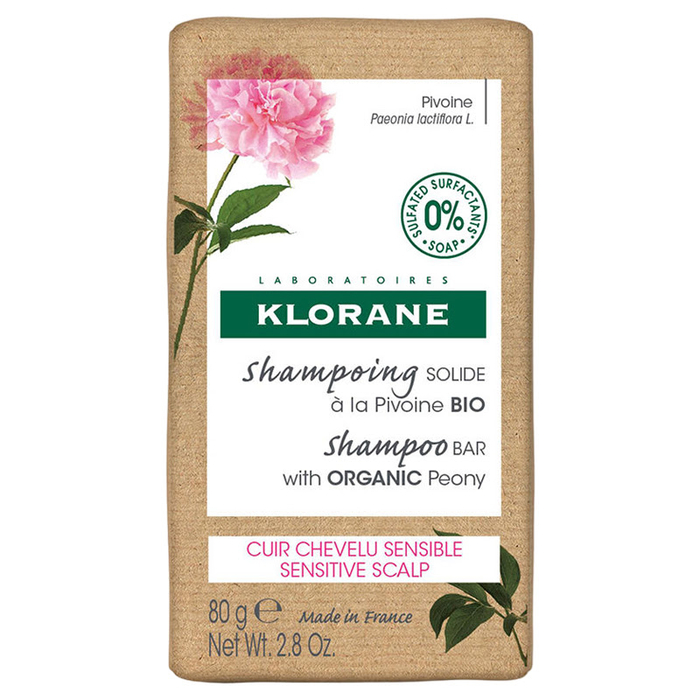 KLORANE - Shampoo Bar With Organic Peony - 80gr - 3282770392180