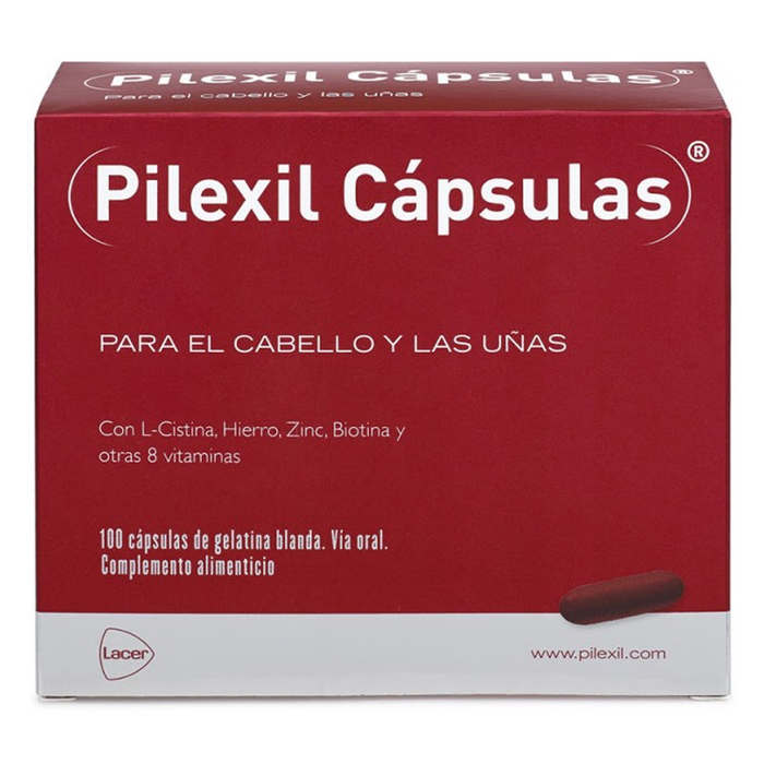 PILEXIL - Capsules To Nails & Hair - 100un - 8470001515520