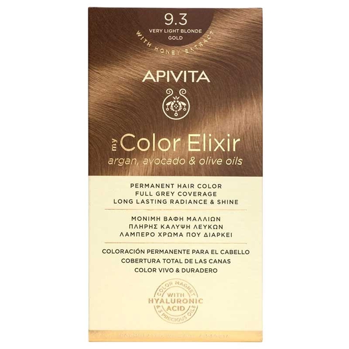 APIVITA - My Color Elixir - 9,30 - Very Light Blonde Gold - 5201279086442