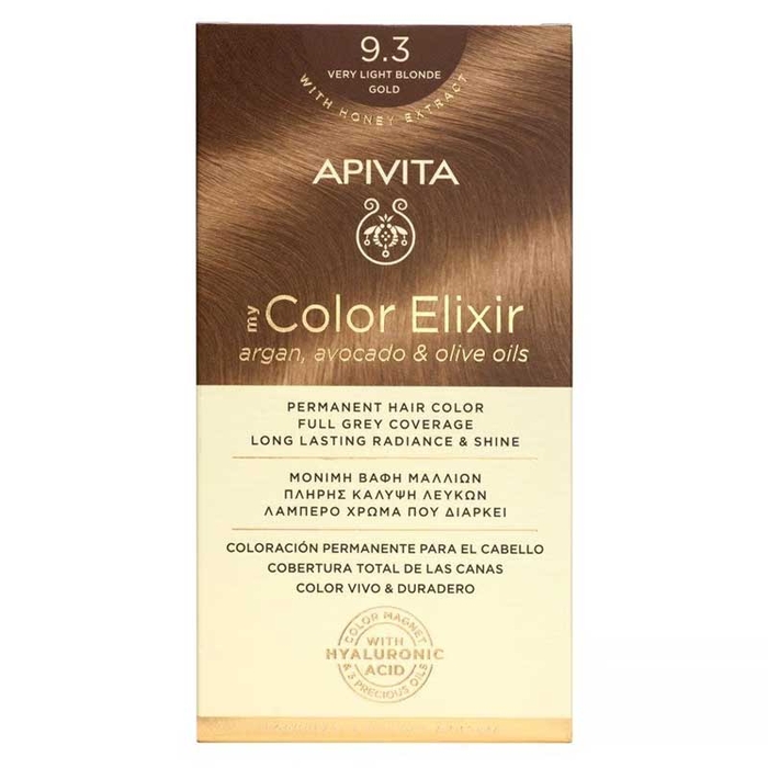 APIVITA - My Color Elixir - 9,3 - Very Light Blonde Gold - 5201279081591