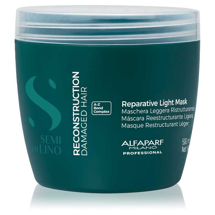 ALFAPARF - Semi Di Lino Reconstruction Light Mask - 500ml - 8022297175348