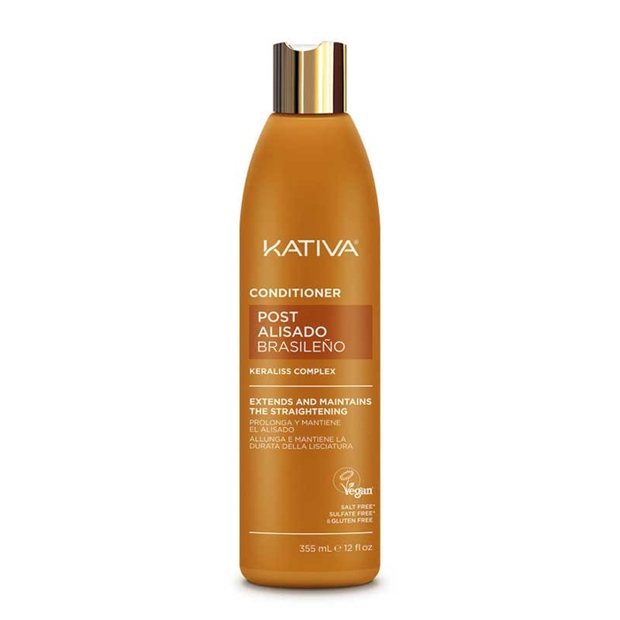 KATIVA - Conditioner Keratin Post Straghtening - 355ml - 7750075063761