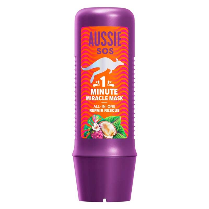 AUSSIE - SOS 1 Minute Miracle Mask Repair Rescue - 250ml - 8700216437264