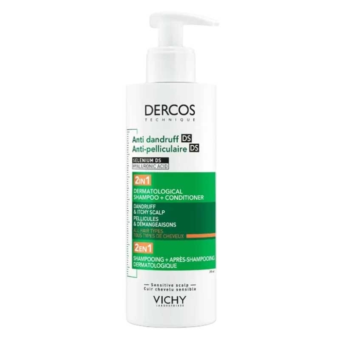DERCOS VICHY - Anti Dandruff 2in1 Conditioning Shampoo - 400ml - 3337875902373