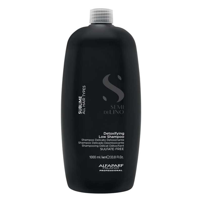 ALFAPARF - Semi Di Lino Sublime Detox Low Shampo - 1000ml - CB-05684-02