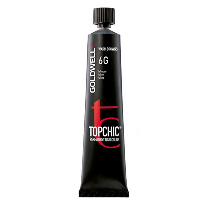 GOLDWELL - Topchic Permanent Hair Color - 6G - 60ml - 4021609000600