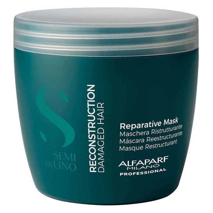 ALFAPARF - Semi Di Lino Reconstruction Mask - 500ml - 8022297175324