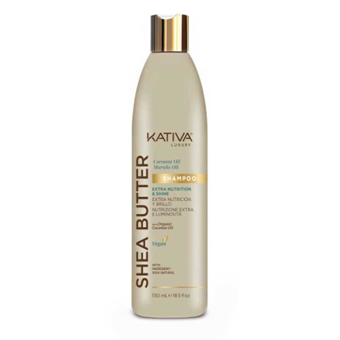 KATIVA - Shea Butter Coconut&Marula Oil Shampoo - 550ml - 7750075061460