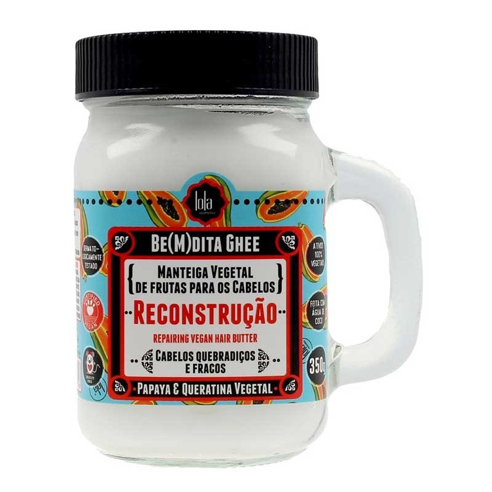 LOLA COSMETICS - Be(m)dita Ghee Reconstructive Mask - 350gr - 7899572807468