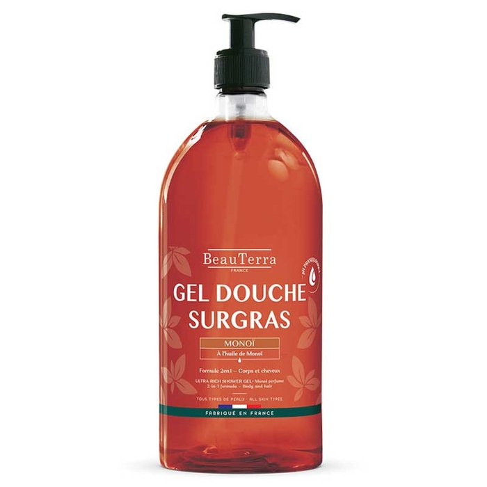 BEAUTERRA - Monoi Shower Gel - 1000ml - 3401360148222