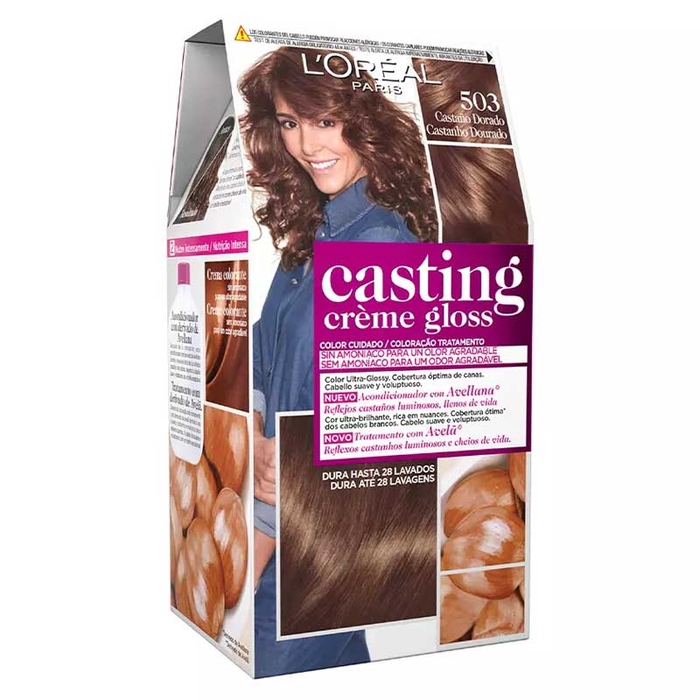 L'ORÉAL PARIS - Casting Crème Gloss - 503 - Golden Brown - 3600523299096