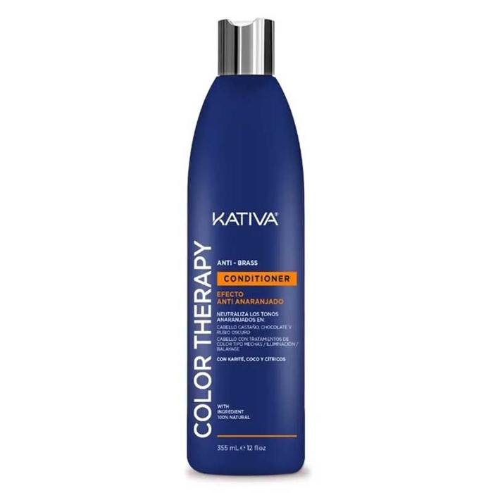 KATIVA - Color Therapy Anti-Brass Conditioner - 355ml - 7750075058125