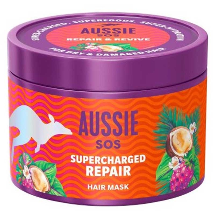AUSSIE - SOS Supercharged Repair Hair Mask - 500ml - 8700216441063