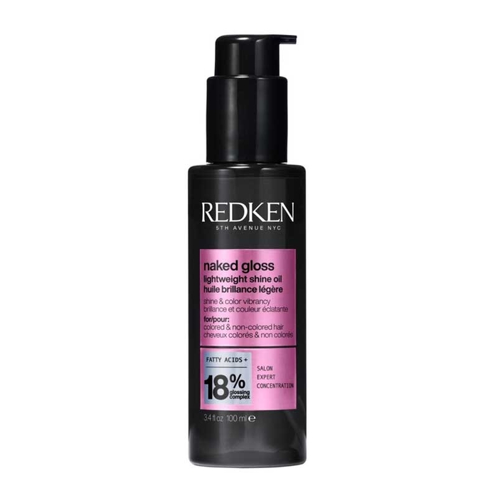 REDKEN - Naked Gloss Lightweight Oil - 100ml - 3474637286538