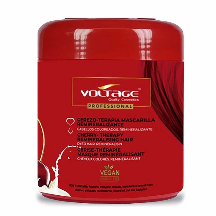 VOLTAGE COSMETICS - Cherry Therapy Remineralising Hair - 500ml - 8437013267014