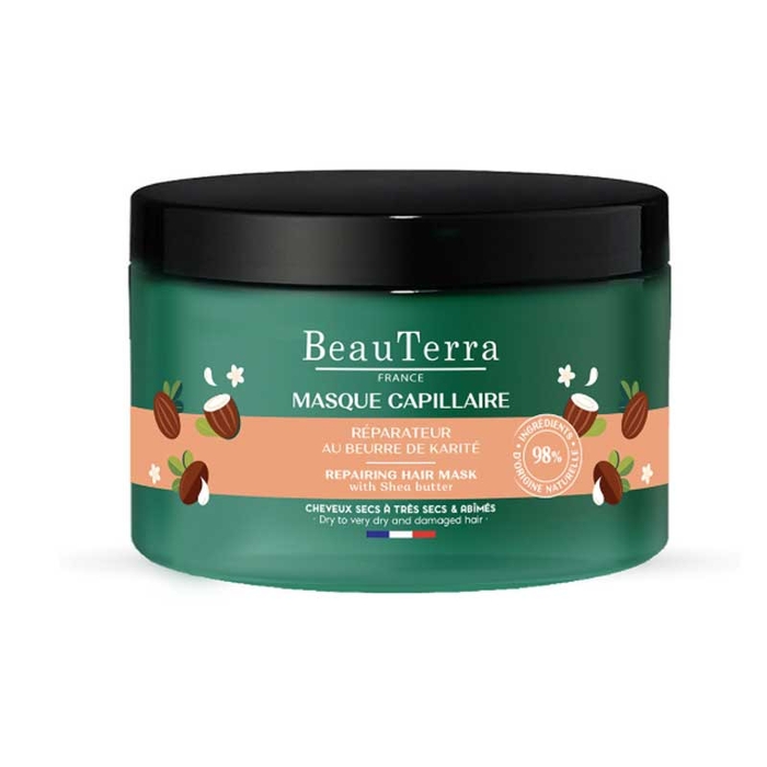 BEAUTERRA - Repairing Hair Mask With Shea Butter - 250ml - 3770008167858