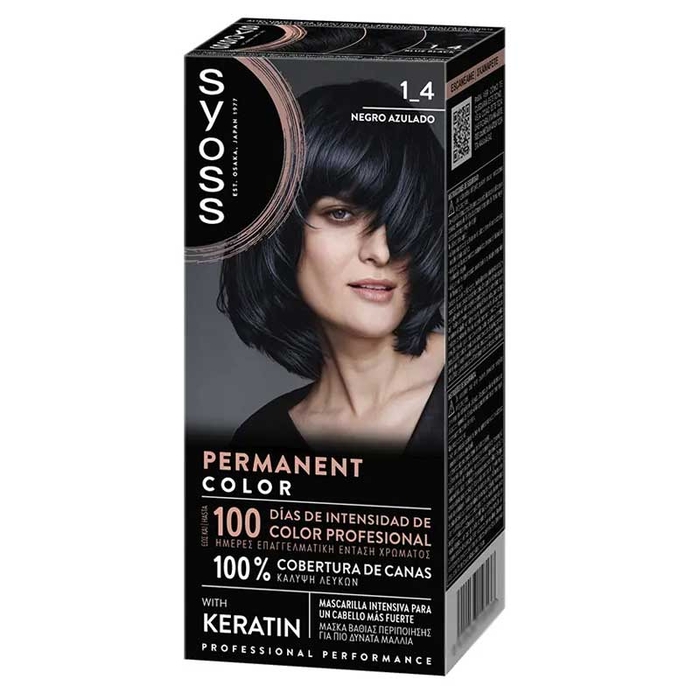 SYOSS - Syoss Permanent Color - 1_4 - Blue Black - 8410436158138