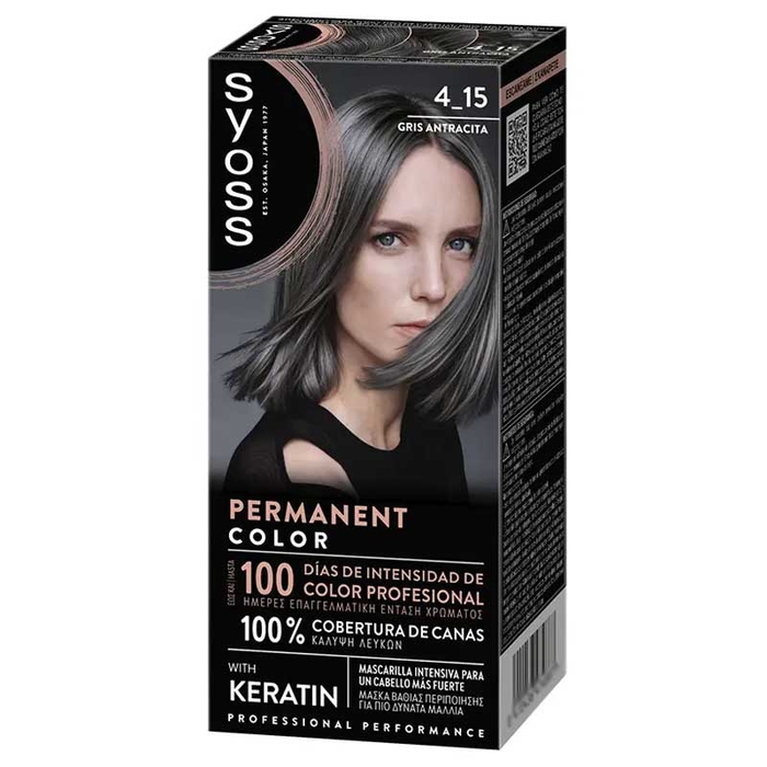 SYOSS - Syoss Permanent Color - 4_15 - Dusty Chrom - 8410436474887