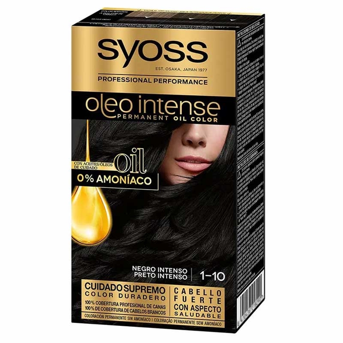 SYOSS - Oil Intense - 1-10 - Intense Black - 5un - 8410436218290