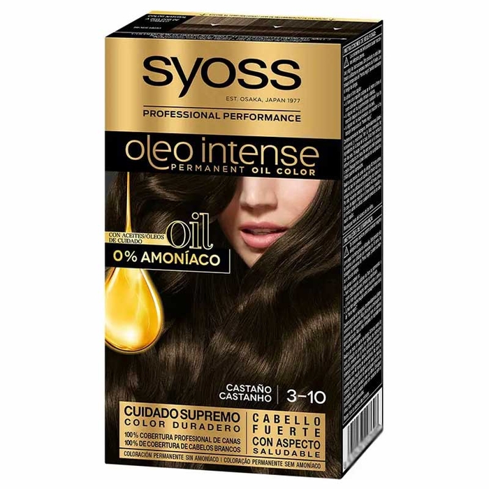 SYOSS - Oil Intense - 3-10 - Brown - 5un - 8410436227698