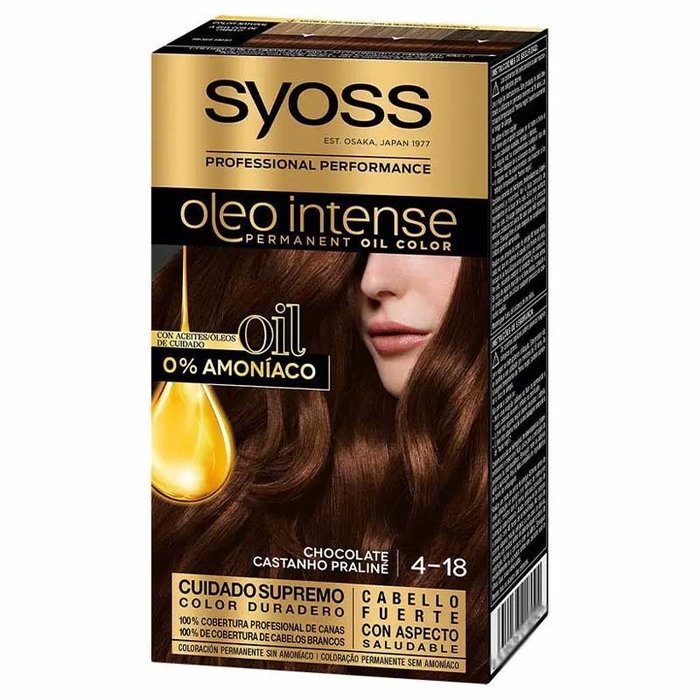 SYOSS - Oil Intense - 4-18 - Chocolate - 5un - 8410436218092