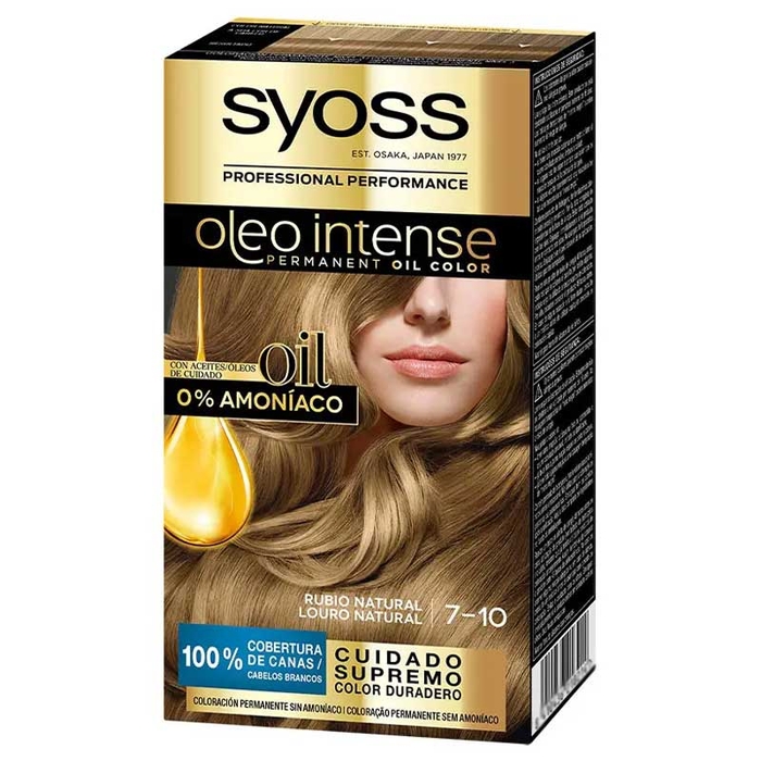 SYOSS - Oil Intense - 7-10 - Natural Blonde - 5un - 8410436218214