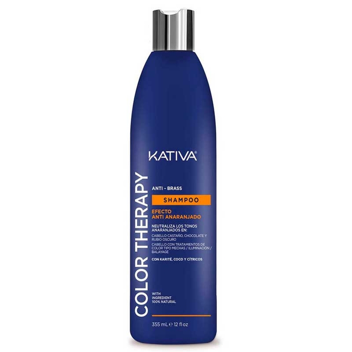 KATIVA - Color Therapy Anti-Brass Shampoo - 355ml - 7750075058149
