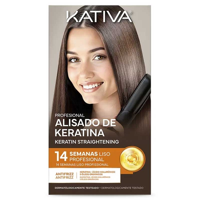 KATIVA - Professional Keratin Straightening - 4un - 7750075069077