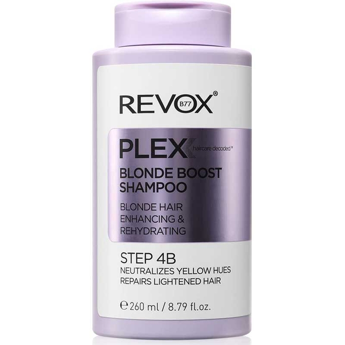 REVOX - Plex Blonde Boost Shampoo Step 4B - 260ml - 5060565105676