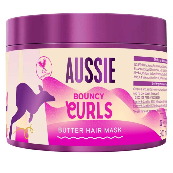 AUSSIE - Bounce Curls Butter Hair Mask - 500ml - 8700216889506