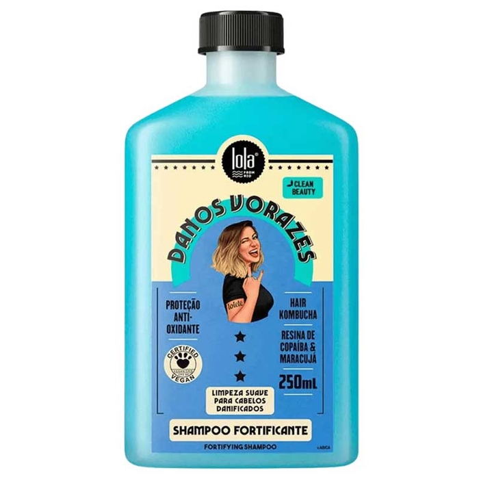 LOLA COSMETICS - Voracious Damage Strengthening Shampoo - 250ml - 7899572811724