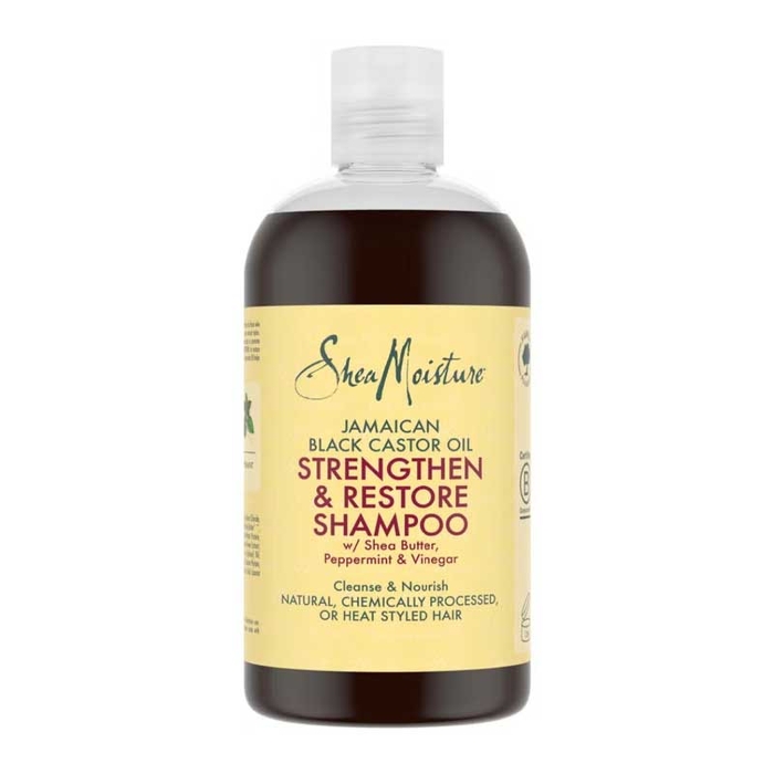 SHEA MOISTURE - Strenghten & Restore Shampoo - 384ml - 8720181413377