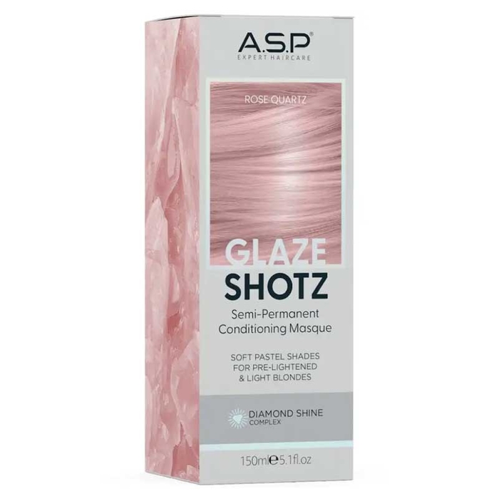 AFFINAGE - Glaze Shotz Mask - Rose Quartz - 150ml - 5055786238128