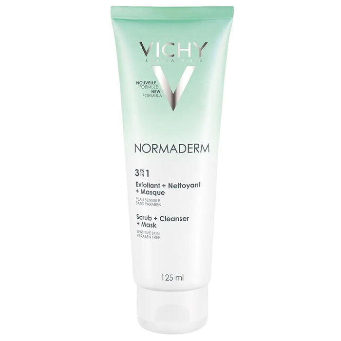 VICHY - Normaderm 3 en 1 Exfoliant Nettoy Masque 125ml - 3337875414067