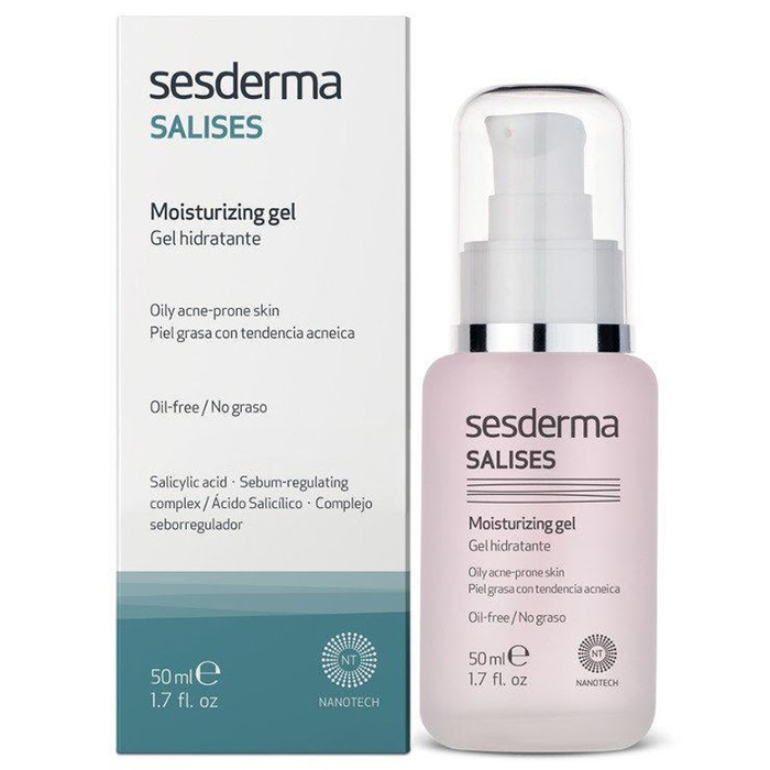 SESDERMA - Salises Facial Mosturizing Gel Oily Skin - 50ml - 8470001613233