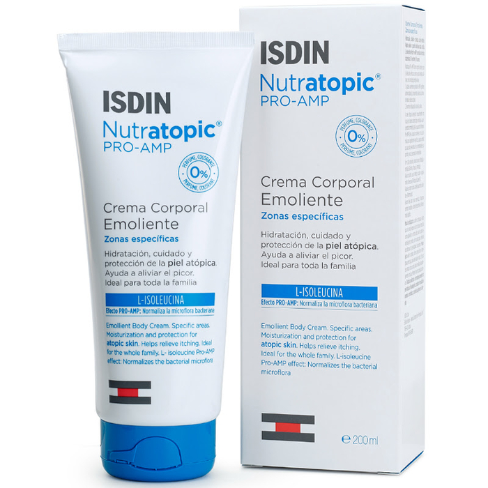 ISDIN - Nutratopic Pro-Am Emollient Cream - 200ml - 8470002006454