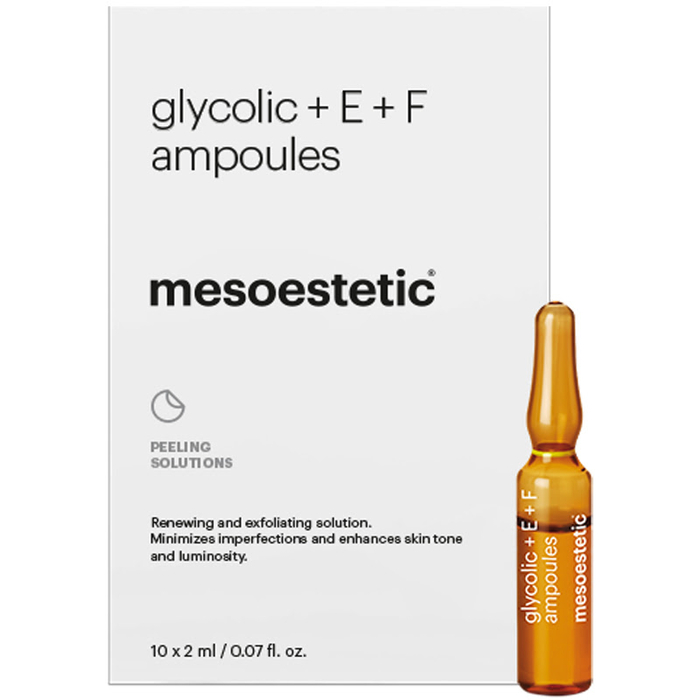 MESOESTETIC - Gycolic E+F Ampoules - 10x2ml - 8436024756951