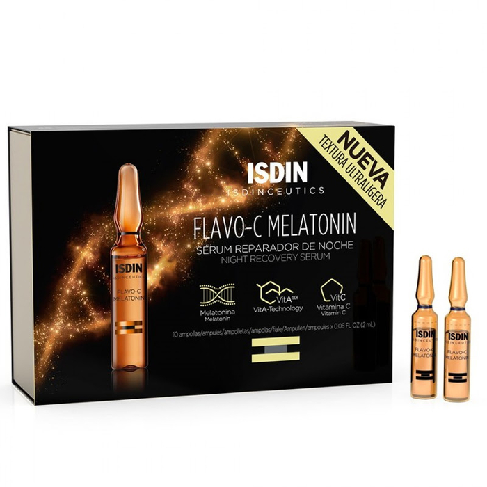 ISDINCEUTICS - Flavo C Melatonin Serum - 10x2ml - 8429420138346