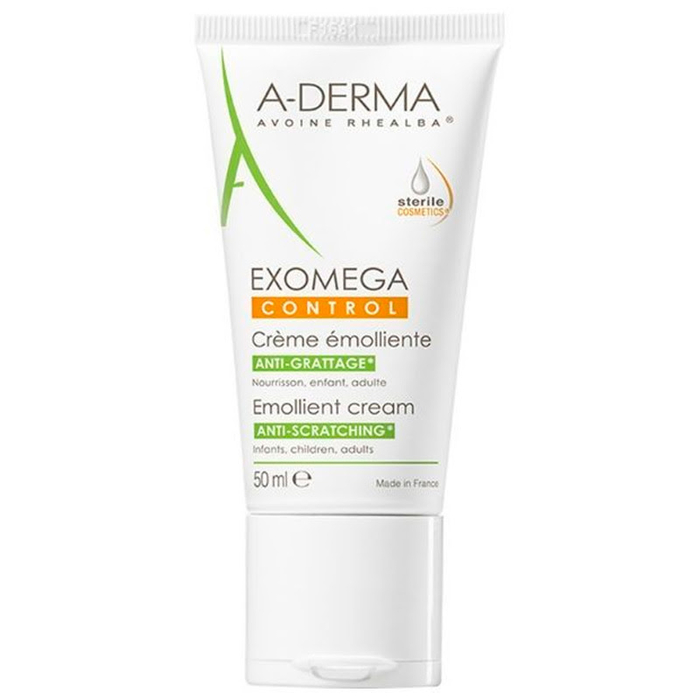 A-DERMA - Exomega Control Emolient Cream - 50ml - 3282770149661