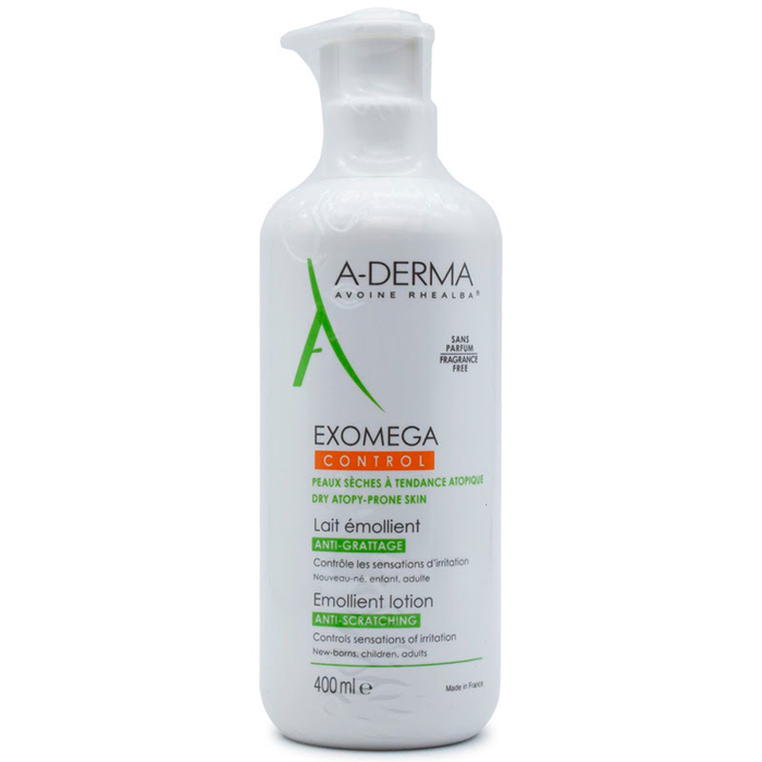 A-DERMA - Exomega Control Emolient Lotion - 400ml - 3282770149746