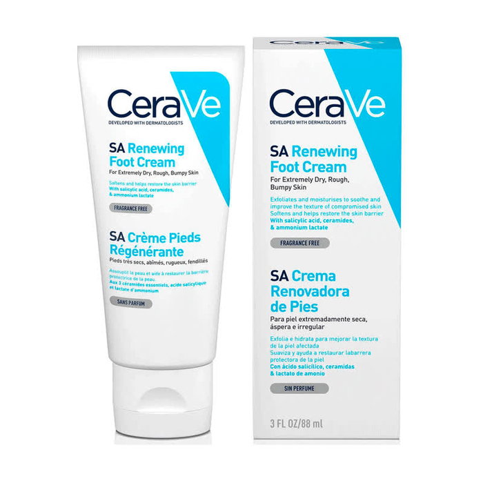 CERAVE - Renewing SA Foot Cream - 88ml - 3337875597296
