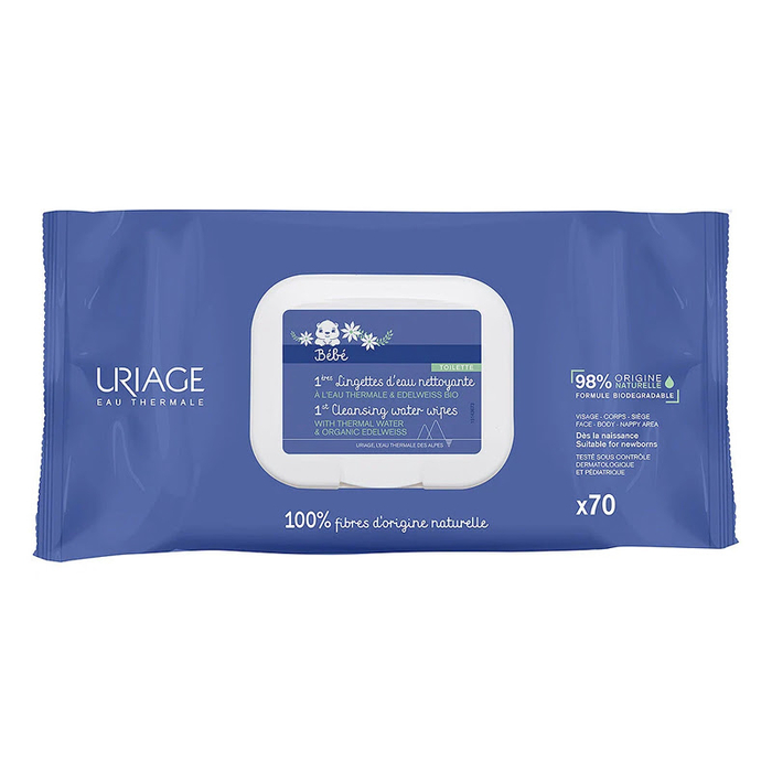 URIAGE - Bébé Cleasing Wipes - 70un - 3661434008757