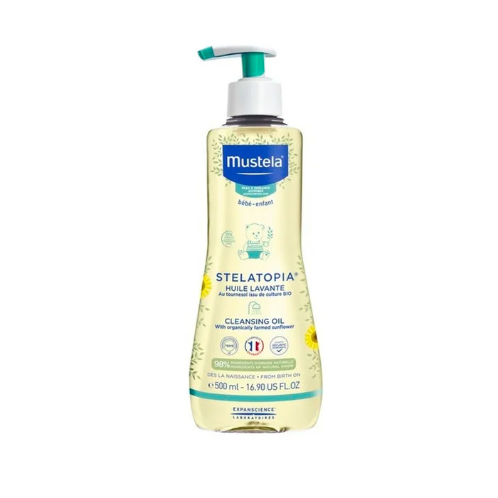 MUSTELA - Stelatopia Cleansing Oil - 500ml - 3504105034306