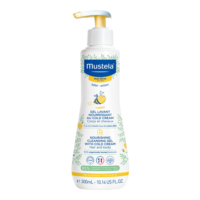MUSTELA - Nourishing Cleansing Gel with Cold Cream 300ml - 3504105036089