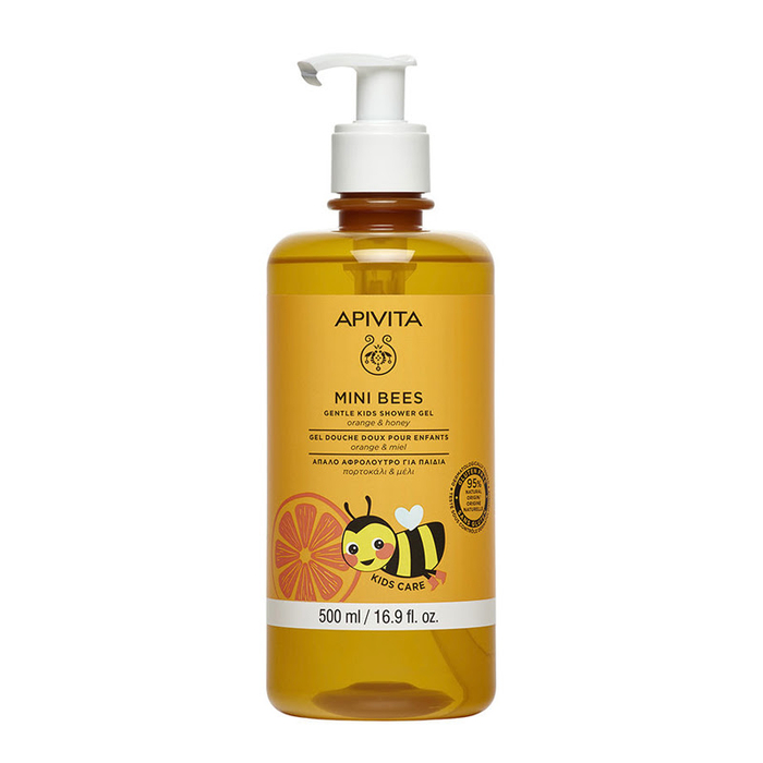 APIVITA - Mini Bees Gentle Kids Shower Gel - 500ml - 5201279094577