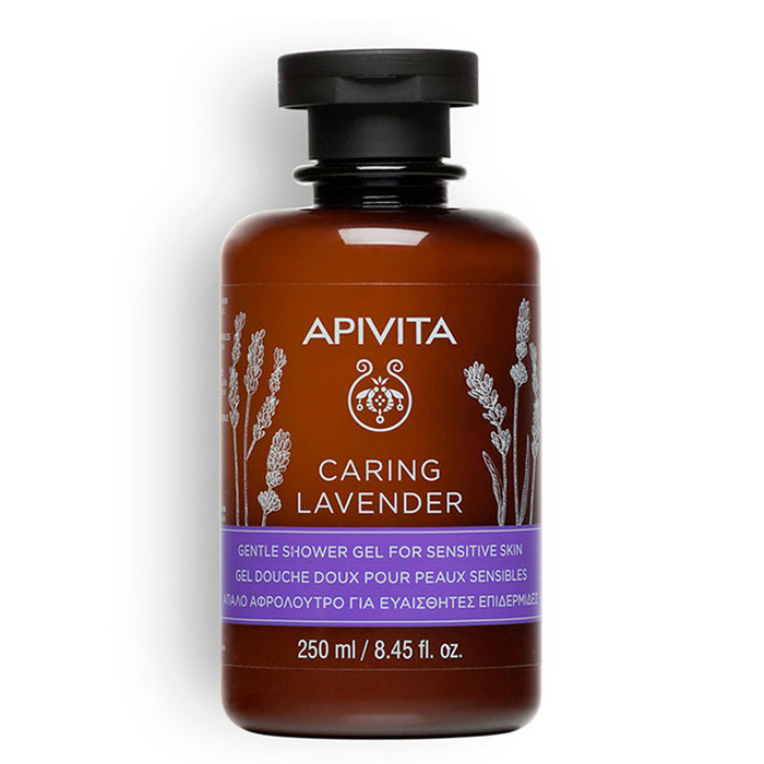 APIVITA - Caring Lavender Gentle Shower Gel - 250ml - 5201279074555